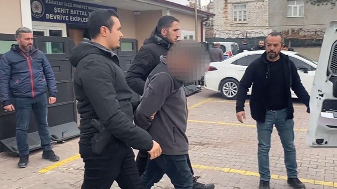 Konya’da farklı kılıklara giren firari, polisin takibinden kaçamadı