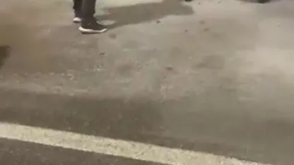 Seyir halindeki taksi alevlere teslim oldu