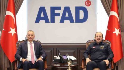 AFAD Başkanı Pehlivan, Gazze Barış Kurulu Yüksek Temsilcisi Mladenov’u kabul etti