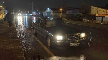 Otomobilin çarptığı yaya ağır yaralandı