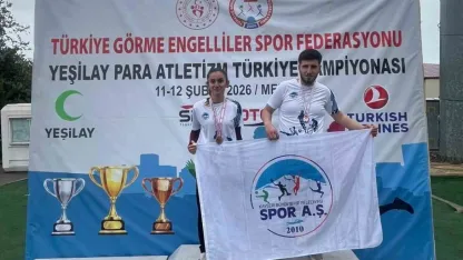 Spor A.Ş. sporcularından çifte şampiyonluk