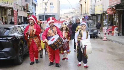 Öğrencilerden 11 ayın sultanı Ramazan’a coşkulu karşılama