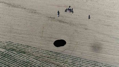 Aksaray’da korkutan obruk tehlikesi: 9’u büyük 86 obruk var