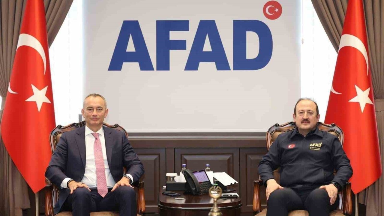 AFAD Başkanı Pehlivan, Gazze Barış Kurulu Yüksek Temsilcisi Mladenov’u kabul etti