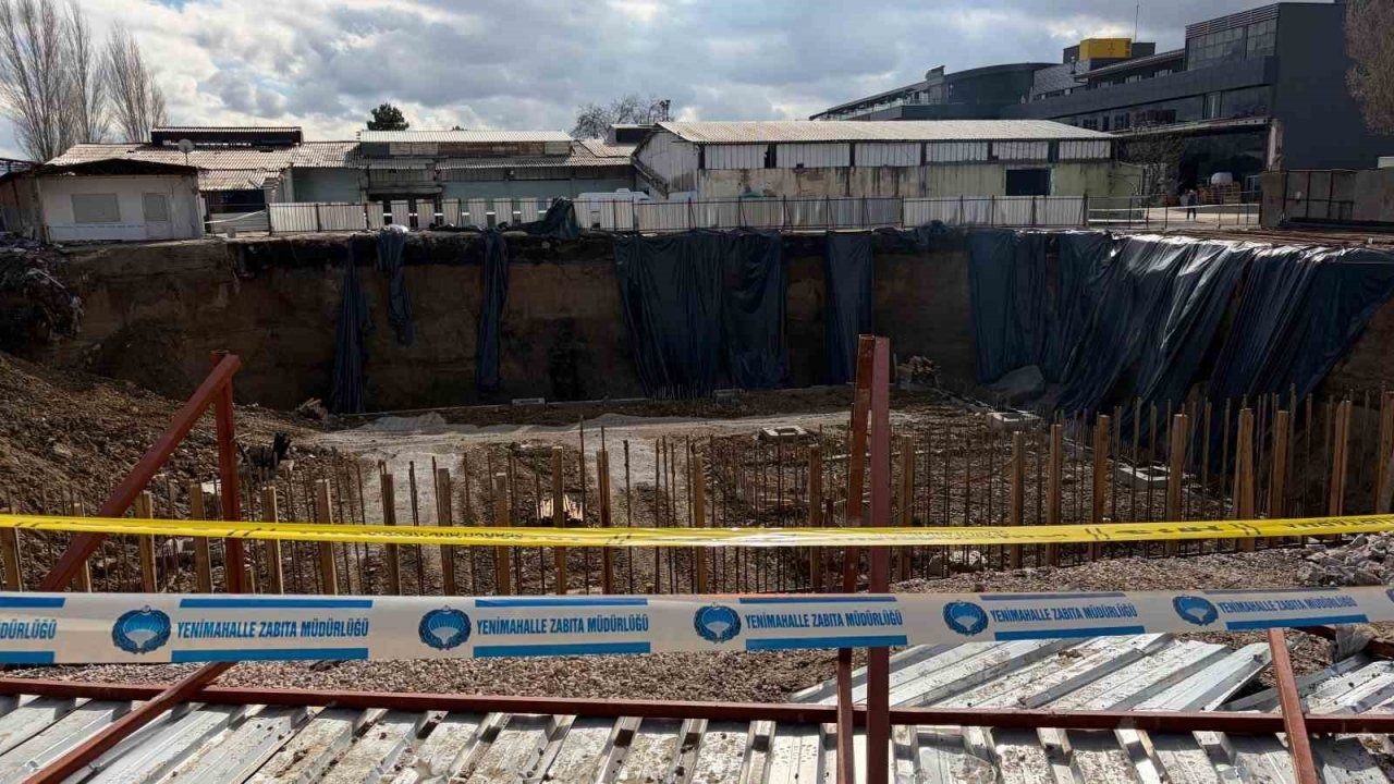 Ankara’da inşaat alanında göçük altında kalan işçi hayatını kaybetti