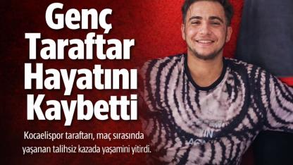 Tribünden düşen genç taraftar hayatını kaybetti