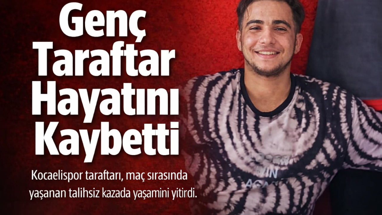 Tribünden düşen genç taraftar hayatını kaybetti