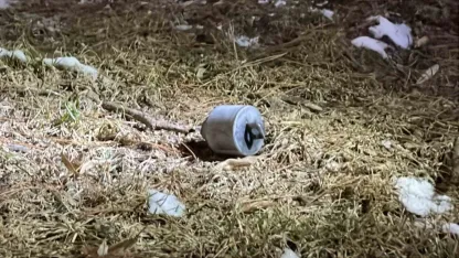 Patlamayan iftar topu paniğe neden oldu: Ses bombası kontrollü olarak patlatıldı