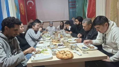 Eskişehir’deki üniversitelerde okuyan Türk Dünyası öğrencileri iftar programında buluştu