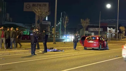 Kayseri’de otomobil yayaya çarptı: 1 ölü