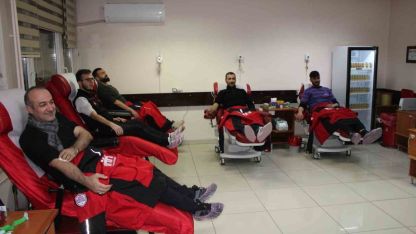 İftar yapıp kan vermeye koştular