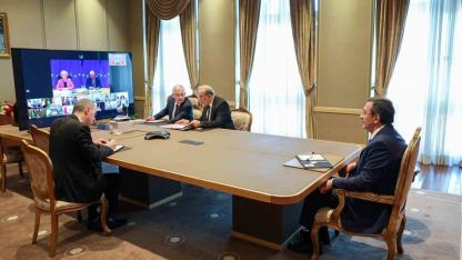 Cumhurbaşkanı Yardımcısı Yılmaz: "Üçüncü ülkeleri de hedef alan saldırıları kınıyor, çatışmaların sona ermesi için diplomatik çabalarımızı çok taraflı olarak sürdürüyoruz"