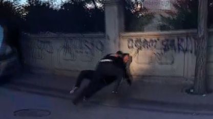 Trafik tartışmasında yumruklar konuştu