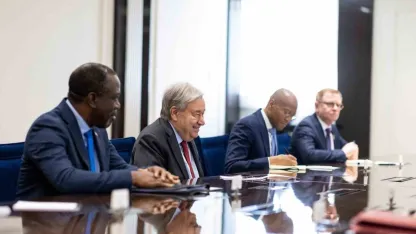 Dışişleri Bakanı Hakan Fidan, Birleşmiş Milletler Genel Sekreteri Antonio Guterres ile Ankara’da bir araya geldi.