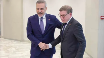 Bakan Fidan, Almanya Federal Cumhuriyeti Dışişleri Bakanı Johann David Wadephul ile Ankara’da bir araya geldi