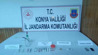 Konya’da jandarmadan uyuşturucu operasyonları: 11 tutuklama