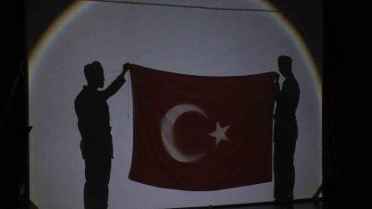 Karaman’da Çanakkale Zaferi’nin 111. yılına özel gölge tiyatrosu