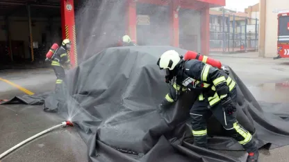Kayseri itfaiyesi elektrikli araç yangınları için teyakkuzda