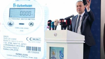 Yerli ve milli imkanlarla üretilen akıllı su sayaçları tanıtıldı