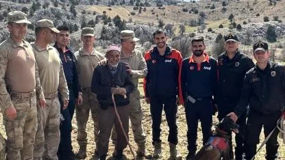 Karaman’da kaybolan 93 yaşındaki Alzheimer hastası vatandaş sağ bulundu