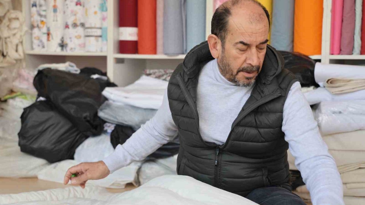 Kırşehir’de yorgancılara kış bereketi