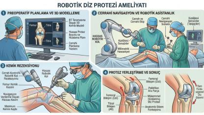 Kusursuz Hassasiyet ve Hızlı İyileşme: Robotik Diz Protezi Cerrahisi