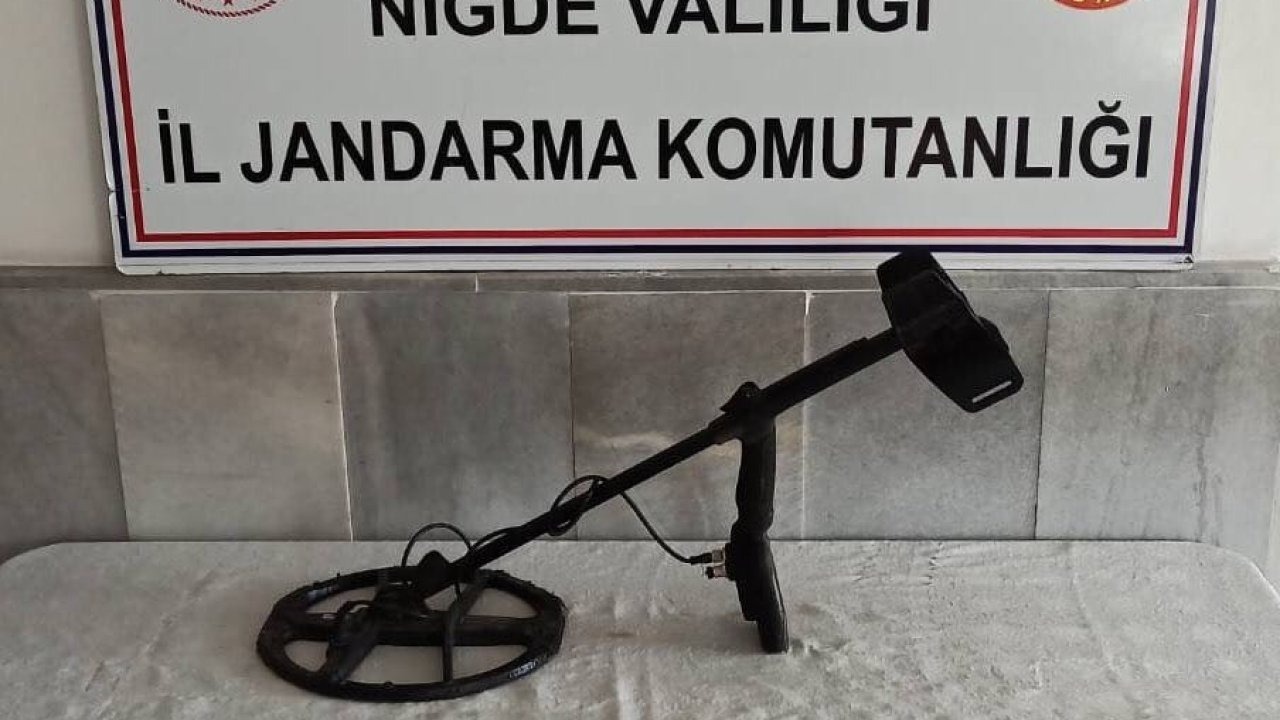 Niğde’de tarihi eser kaçakçılığı operasyonu: 1 şüpheli yakalandı
