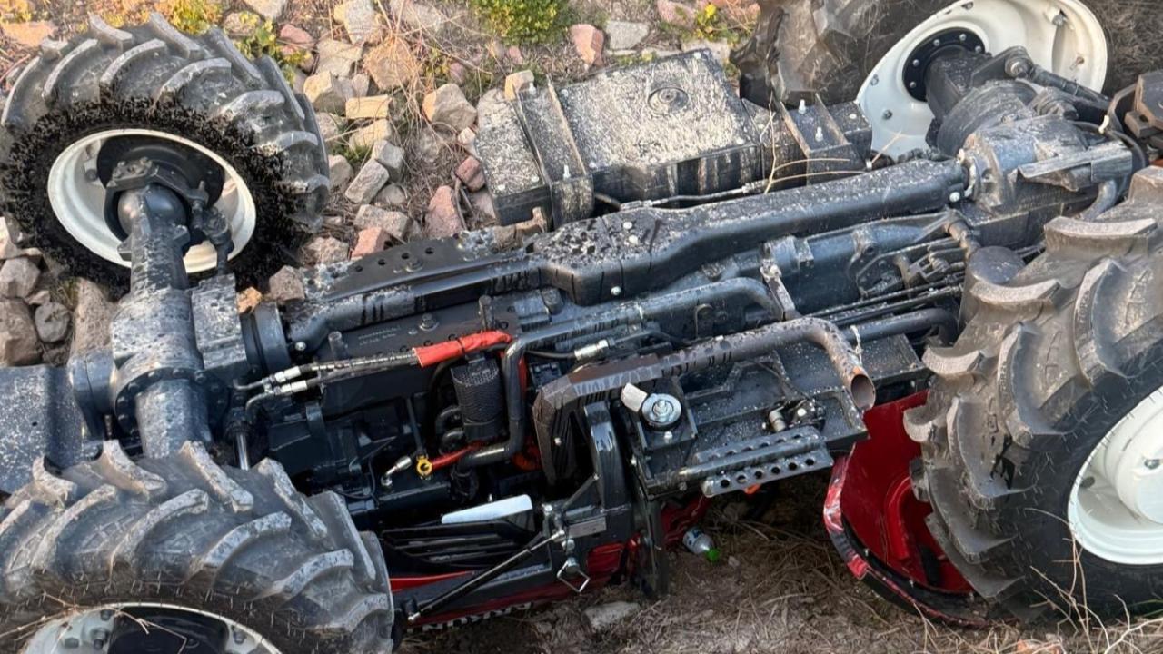 Traktör Kazası: 54 Yaşındaki Sürücü Feci Şekilde Can Verdi