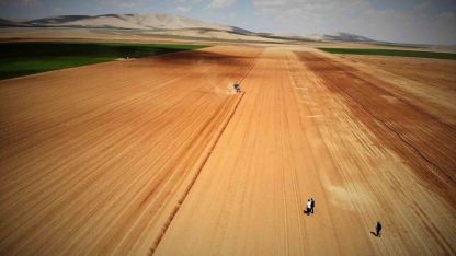 Konya Ovası’nda yağışlar rekolte beklentisini arttırdı