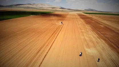 Konya Ovası’nda yağışlar rekolte beklentisini arttırdı