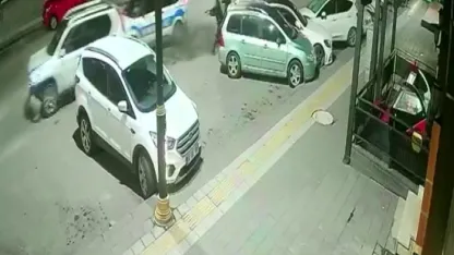 Sivas’ta polisin "dur" ihtarına uymayan sürücü, ortalığı savaş alanına çevirdi