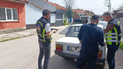 Eskişehir’de drift atan sürücüye 340 bin TL ceza