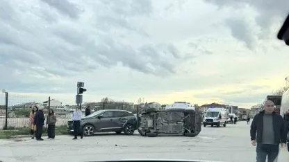 Eskişehir’e 4 aracın karıştığı kazada 7 kişi yaralandı