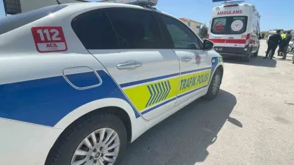 Karaman’da motosiklet kazası: 1 yaralı