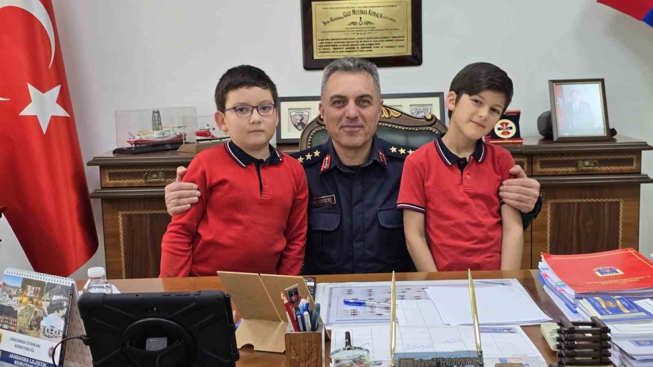 Bir günlüğüne Yozgat İl Jandarma Komutanı oldular