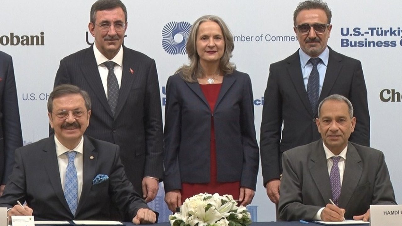 TOBB Başkanı Hisarcıklıoğlu: "Türkiye’de ve ABD’de ticaret ve yatırım ilişkilerini güçlendirmeye yönelik çok sayıda etkinliği birlikte hayata geçiriyoruz"