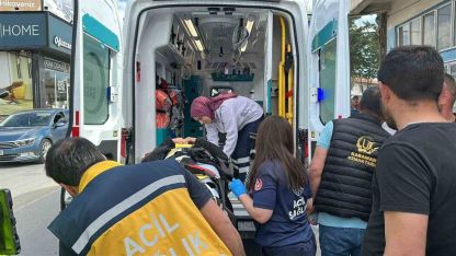 Karaman’da ciple motosiklet çarpıştı: 1 yaralı