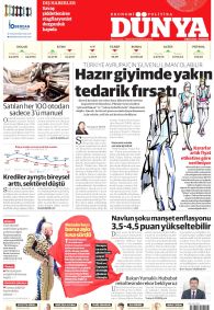 Dünya Gazetesi Gazete Manşeti